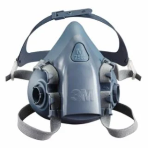 3M 7502 Half-Face Respirator, Medium