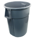 Waste Can - 55 Gallon, Gray