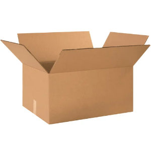 20 x 14 x 10" Heavy Duty Double Wall Shipping Boxes, Kraft