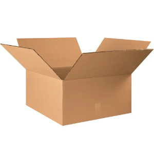 22 x 22 x 12" Heavy Duty Double Wall Shipping Boxes, Kraft