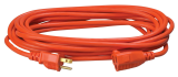 General Purpose Extension Cord, 25', Single Outlet, Orange