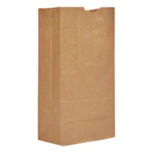 Paper Grocery Bags - 8 1/4 x 5 5/16 x 16 1/8", #20, 40 lb., Kraft