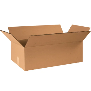 24 x 12 x 8" Heavy Duty Double Wall Shipping Boxes, Kraft