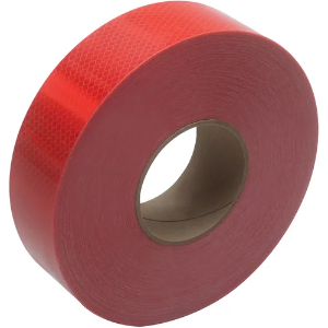 3M 983 Conspicuity Reflective Tape, 2" x 150', Red