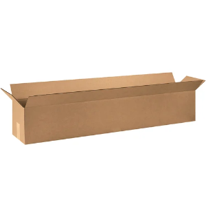 48 x 8 x 8" Long Kraft Corrugated Shipping Boxes