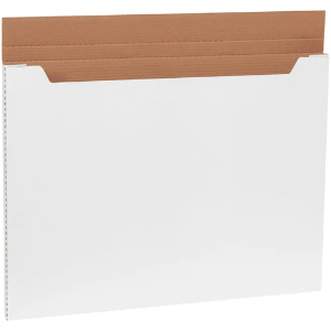 30 x 22 1/2 x 1" Jumbo Fold Over Mailers, White