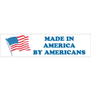 Made in USA Labels - 2 x 8", 500 / Roll