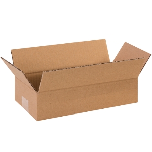 12 x 6 x 3" Long Kraft Corrugated Shipping Boxes