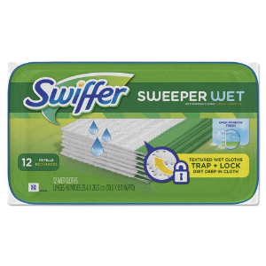 Swiffer Sweeper Wet Cloths - 12 ct.