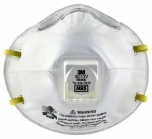 3M 8210V N95 Industrial Respirator with Valve