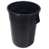 Waste Can - 32 Gallon, Black