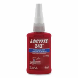 Loctite Threadlocker 243, 1.69 oz. Bottle