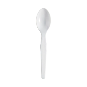 Plastic Spoons - Heavy Weight, White