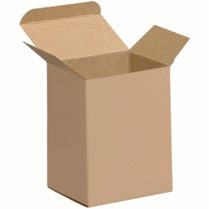 Reverse Tuck Cartons, Kraft, 2 x 2 x 3"