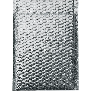Insulated Bubble Lined Shipping Mailers, 8 x 11", Self Seal
