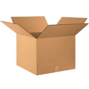 22 x 22 x 16" Heavy Duty Double Wall Shipping Boxes, Kraft