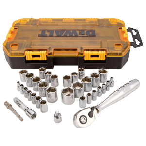 DeWalt Socket Set, 34 Piece