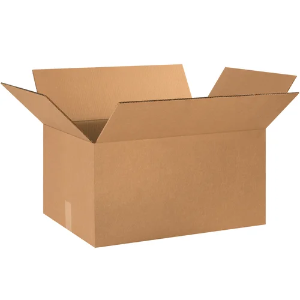 24 x 16 x 12" Heavy Duty Double Wall Shipping Boxes, Kraft