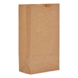 Paper Grocery Bags - 6 5/16 x 4 1/8 x 13 3/8", #10, 35 lb., Kraft