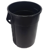 Waste Can - 44 Gallon, Black