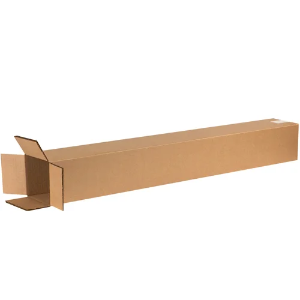 6 x 6 x 48" Heavy Duty Double Wall Shipping Boxes, Kraft