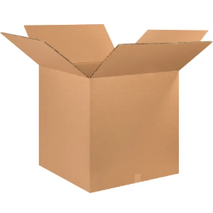 25 x 25 x 25" Heavy Duty Double Wall Shipping Boxes, Kraft