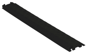 Pedestrian Cable Protector - 36 x 5 x 1", Black