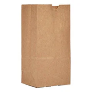 Paper Grocery Bags - 3 1/2 x 2 3/8 x 6 7/8", #1, 30 lb., Kraft