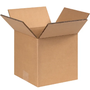 8 x 8 x 8" Heavy Duty Double Wall Shipping Boxes, Kraft