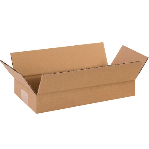 12 x 6 x 2" Long Kraft Corrugated Shipping Boxes