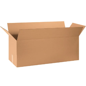 32 x 12 x 12" Long Kraft Corrugated Shipping Boxes