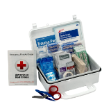 First Aid Kit, 10 Person, OSHA, Plastic Case