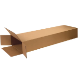 20 x 8 x 60" Side Loading FOL Corrugated Boxes, Kraft