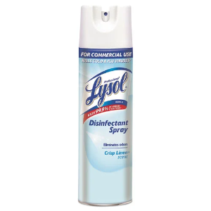 Lysol Disinfectant Spray - Crisp Linen Scent, 19 oz. Spray Can