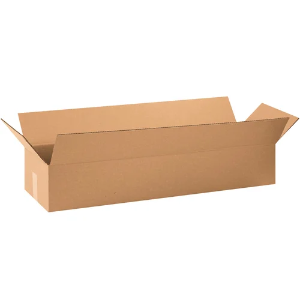 34 x 10 x 6" Long Kraft Corrugated Shipping Boxes