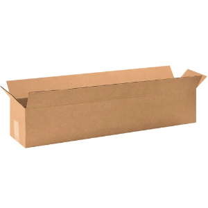 32 x 6 x 6" Long Kraft Corrugated Shipping Boxes