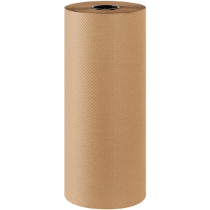 Indented Kraft Paper Roll, 24" x 300', 60 lb.