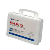 First Aid Kit, 25 Person, OSHA, Plastic Case
