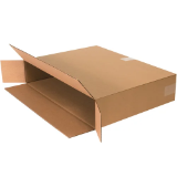 24 x 5 x 18" Side Loading FOL Corrugated Boxes, Kraft
