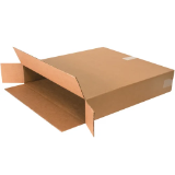 24 x 5 x 24" Side Loading FOL Corrugated Boxes, Kraft