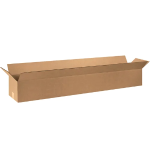 48 x 6 x 6" Long Kraft Corrugated Shipping Boxes