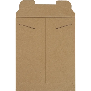 Stayflats Mailers - 9 3/4 x 12 1/4", Kraft, Tab Locking