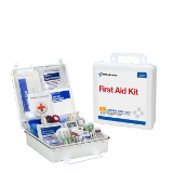 First Aid Kit, 50 Person, ANSI 2021 Class A, Plastic Case
