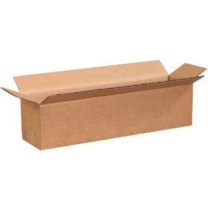 16 x 5 x 5" Long Kraft Corrugated Shipping Boxes
