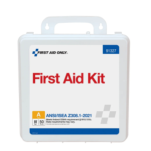 First Aid Kit, 50 Person, ANSI 2021 Class A, Plastic Case