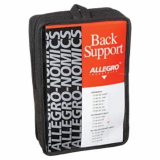 Economy Back Support Belt, Black, Large
