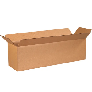 40 x 10 x 10" Long Kraft Corrugated Shipping Boxes