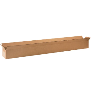 48 x 4 x 4" Long Kraft Corrugated Shipping Boxes