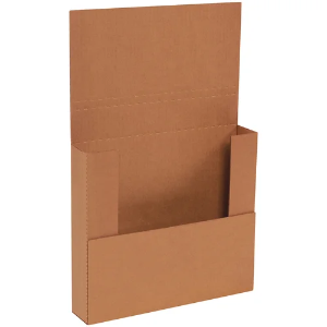 11 3/4 x 10 1/2 x 2 1/4" Kraft Easy Fold Mailer Boxes