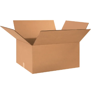 24 x 16 x 8" Heavy Duty Double Wall Shipping Boxes, Kraft